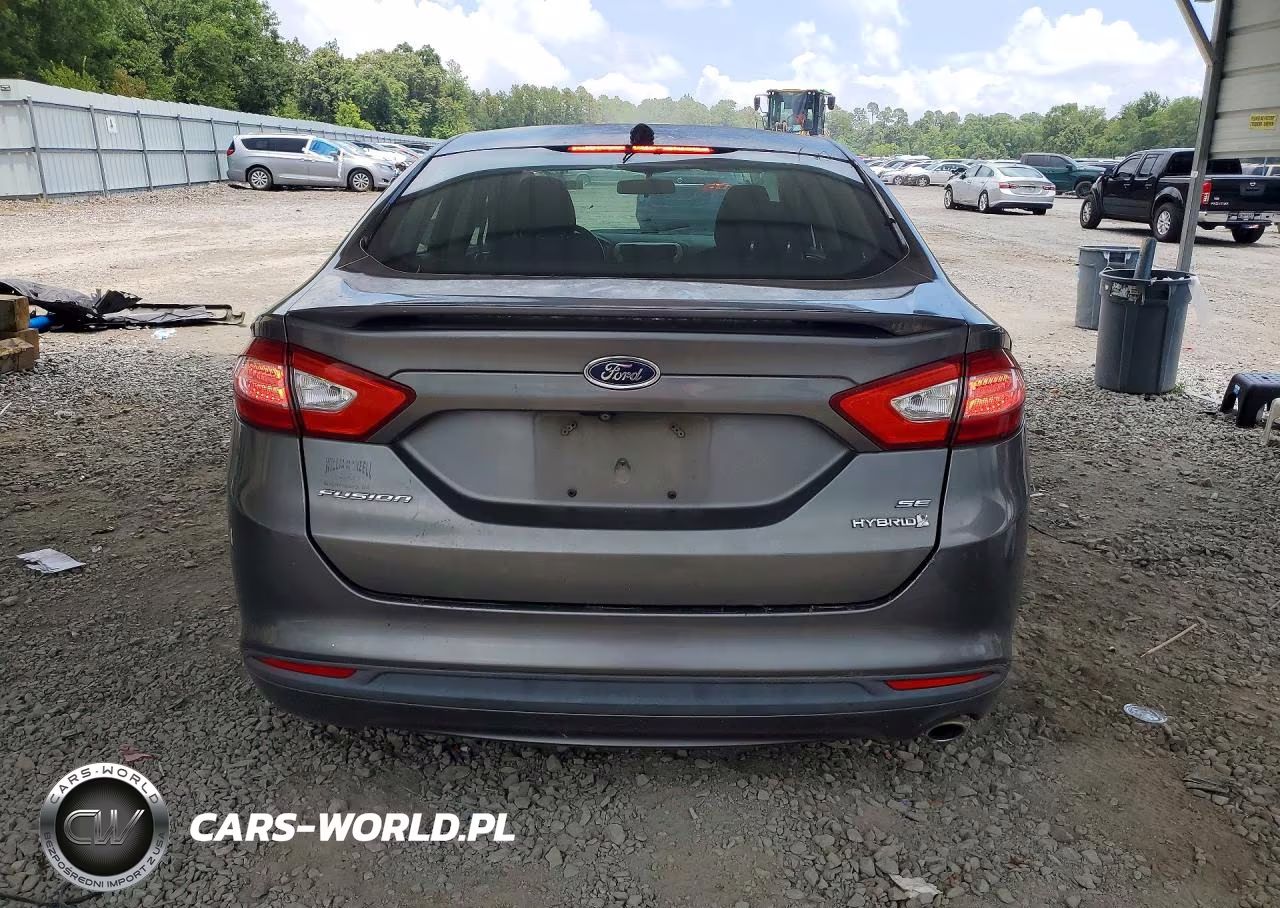 2014 Ford Fusion Se Hybrid VIN:3FA6P0LU9ER274699 - 6