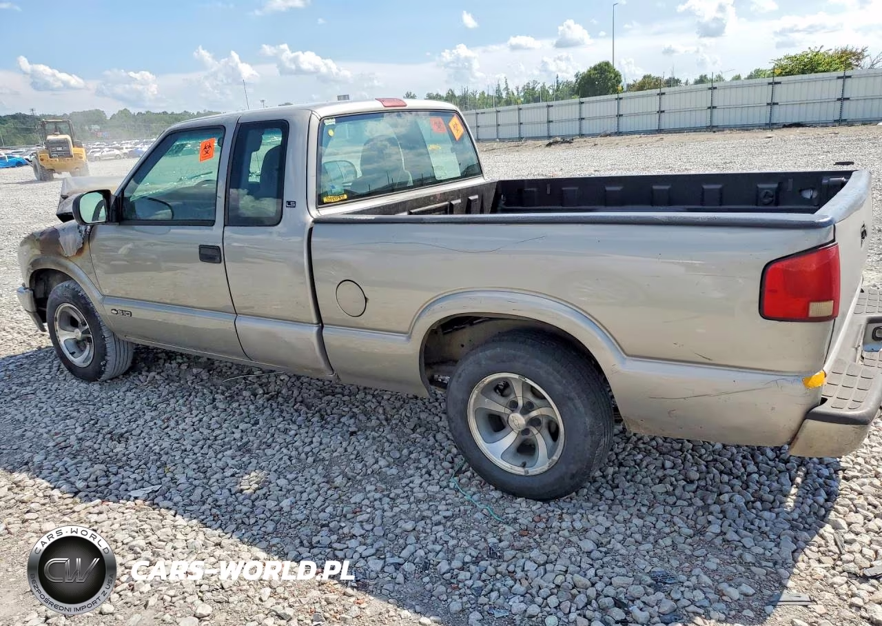 2001 Chevrolet S Truck S10 VIN:1GCCS19W918238405 - 2