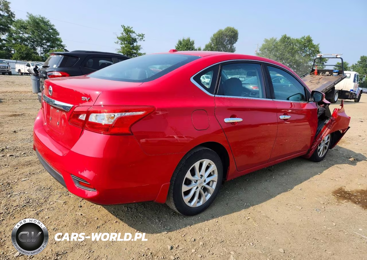2018 Nissan Sentra Sv VIN:3N1AB7AP4JY262472 - 3