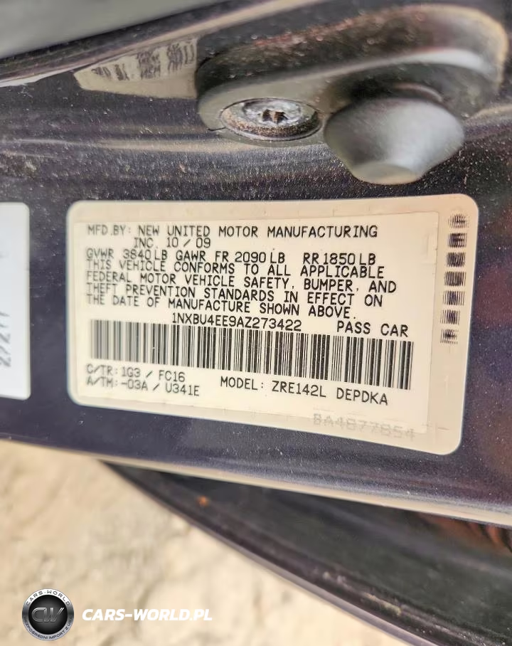 2010 Toyota Corolla Le VIN:1NXBU4EE9AZ273422 - 12