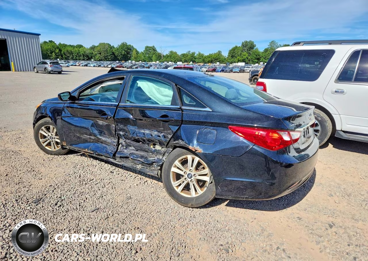 2013 Hyundai Sonata Gls VIN:5NPEB4AC3DH672577 - 2
