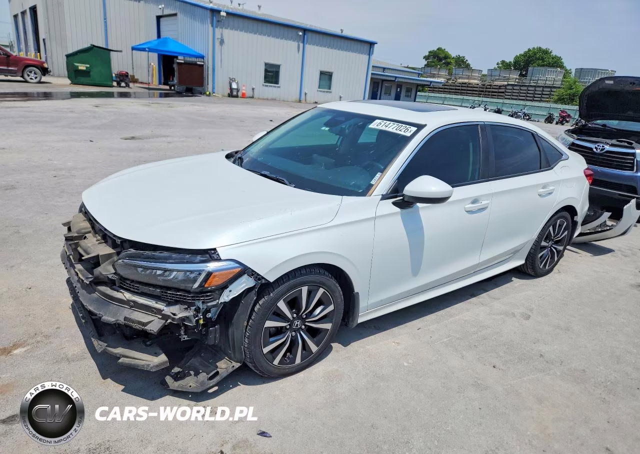 2022 Honda Civic Ex VIN:2HGFE1F71NH313827 - 1