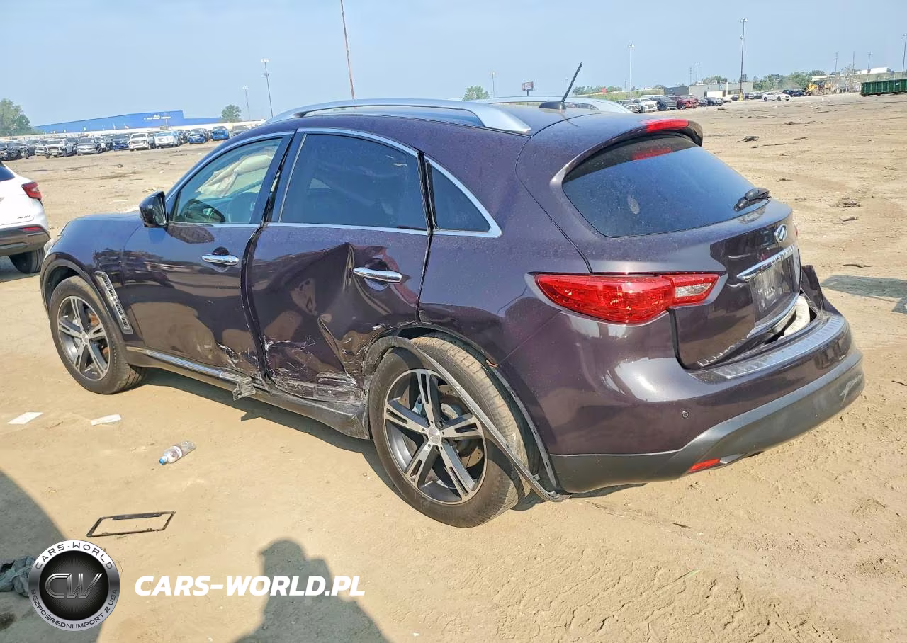 2011 Infiniti Fx50 Base VIN:JN8BS1MW6BM170130 - 2