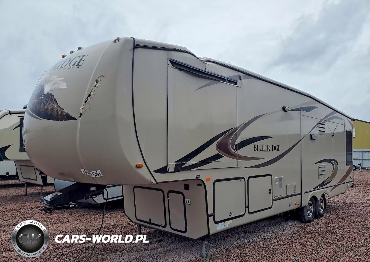 2012 Forest River Blue Ridge Camper VIN:4X4FBLF2XCG097860 - 2