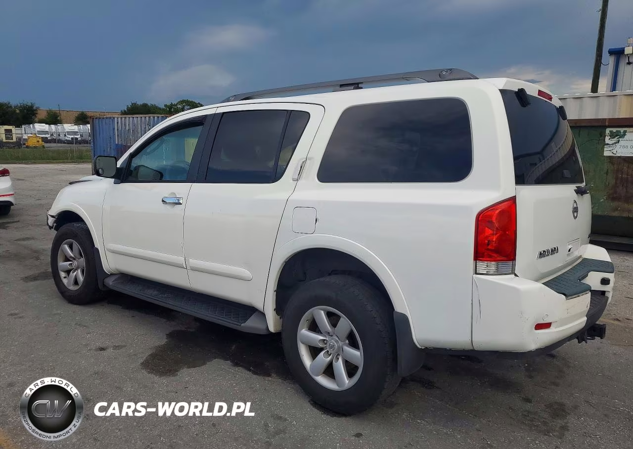 2011 Nissan Armada Sv VIN:5N1BA0NC3BN623543 - 2