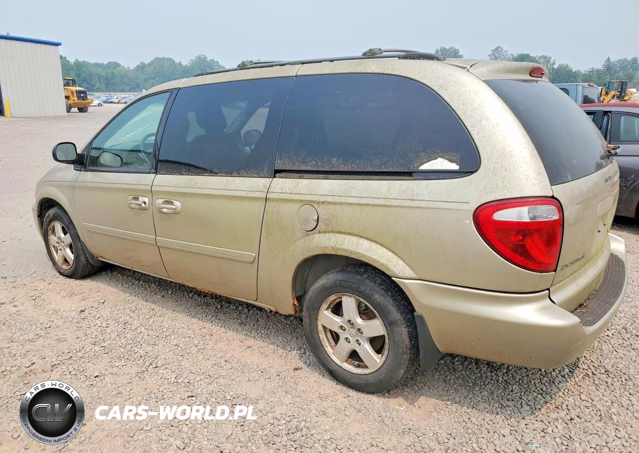 2007 Dodge Grand Caravan Sxt VIN:2D4GP44LX7R355539 - 2