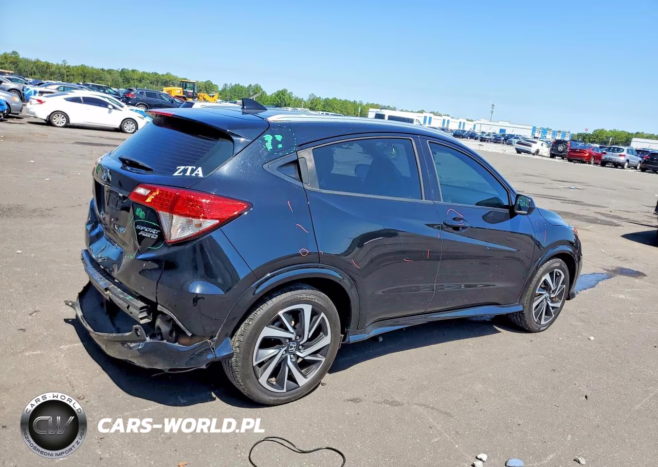 2019 Honda Hr-V Sport VIN:3CZRU6H10KG734609 - 3