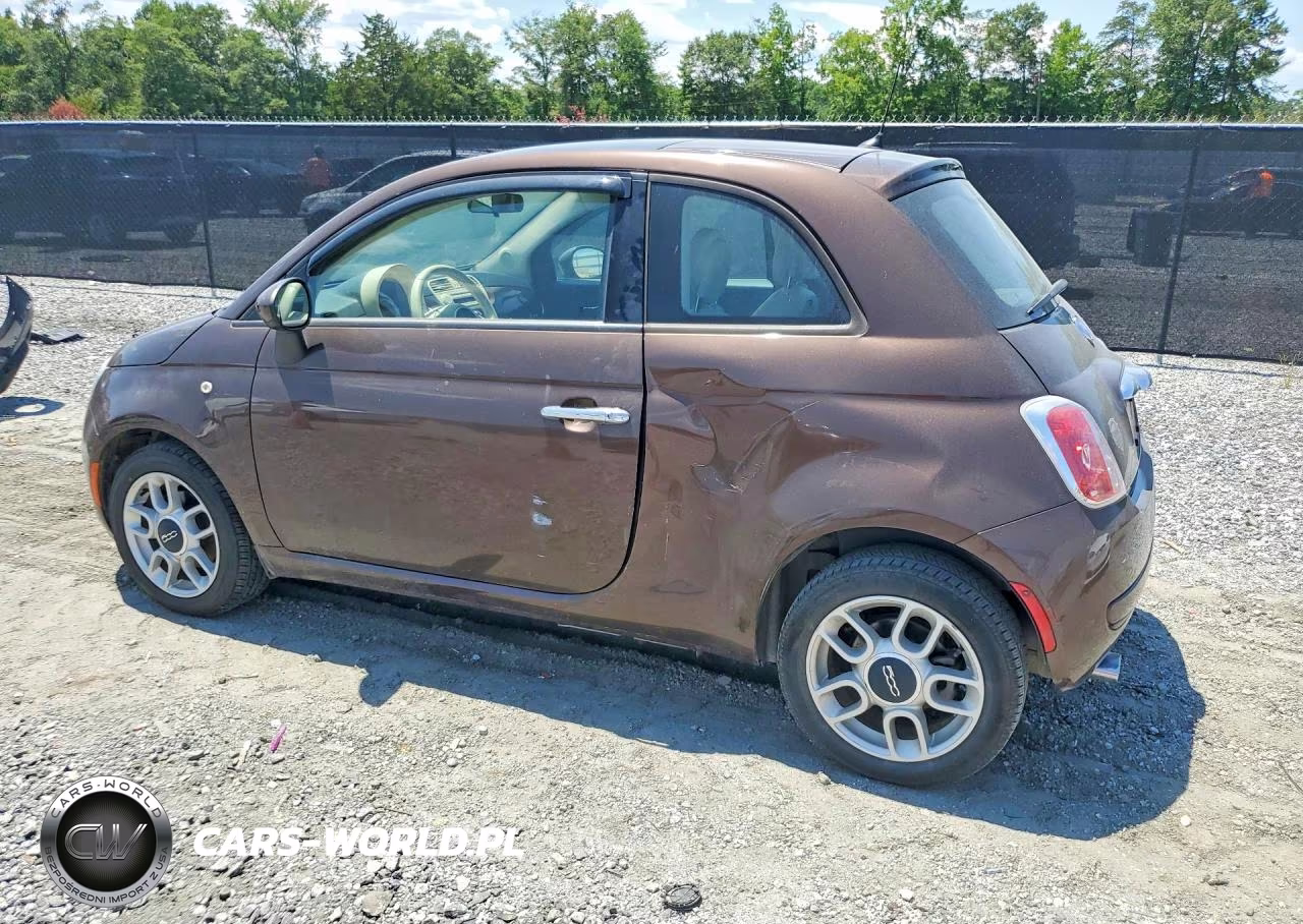 2015 Fiat 500 Pop VIN:3C3CFFAR8FT502167 - 2