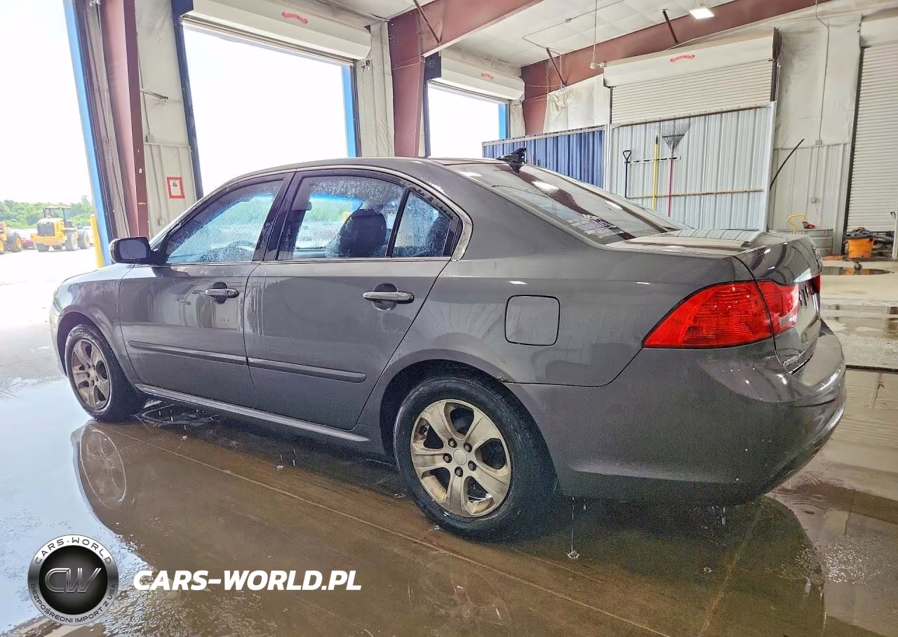 2009 Kia Optima Lx VIN:KNAGE228595293969 - 2