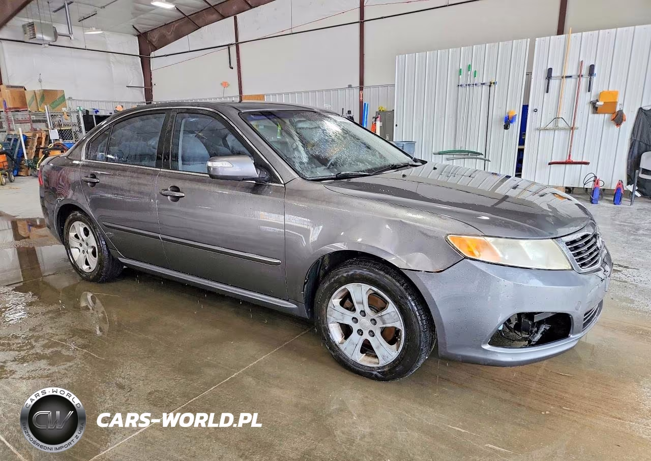 2009 Kia Optima Lx VIN:KNAGE228595293969 - 4