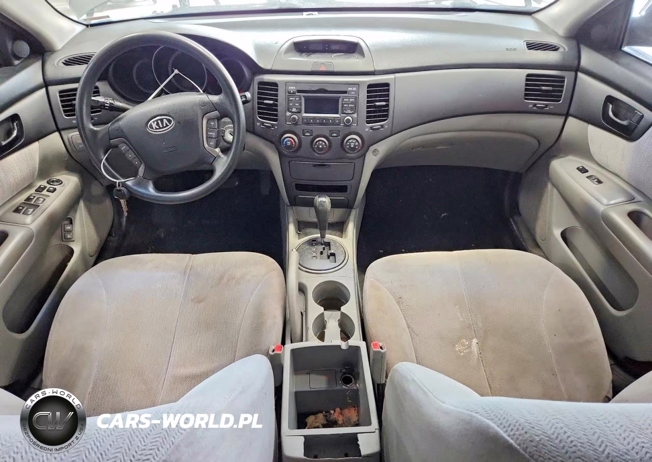2009 Kia Optima Lx VIN:KNAGE228595293969 - 8