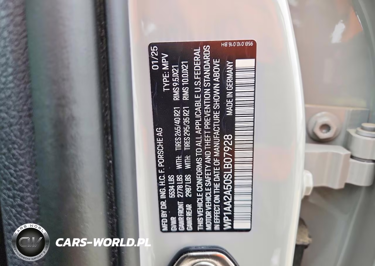 2025 Porsche Macan Base VIN:WP1AA2A50SLB07928 - 12