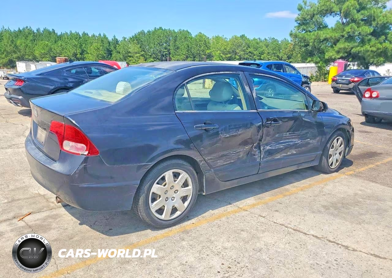 2006 Honda Civic Lx VIN:2HGFA16596H517187 - 3