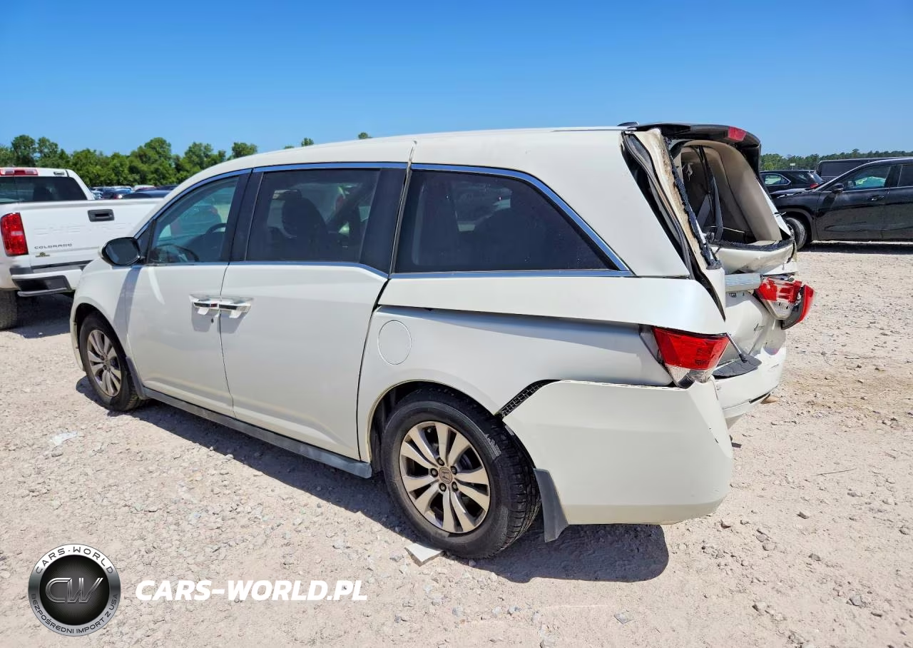 2015 Honda Odyssey Exl VIN:5FNRL5H61FB113423 - 2