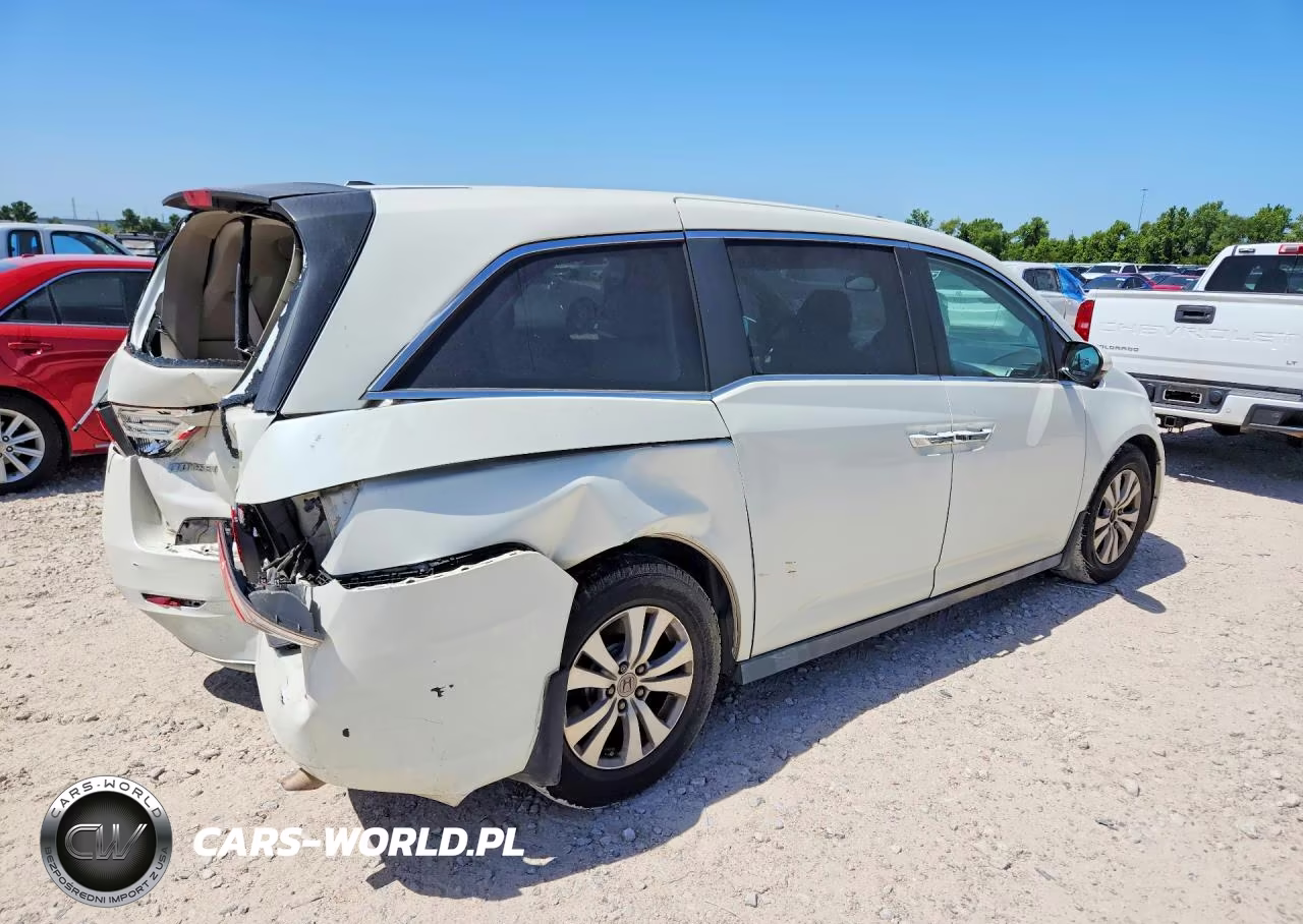 2015 Honda Odyssey Exl VIN:5FNRL5H61FB113423 - 3