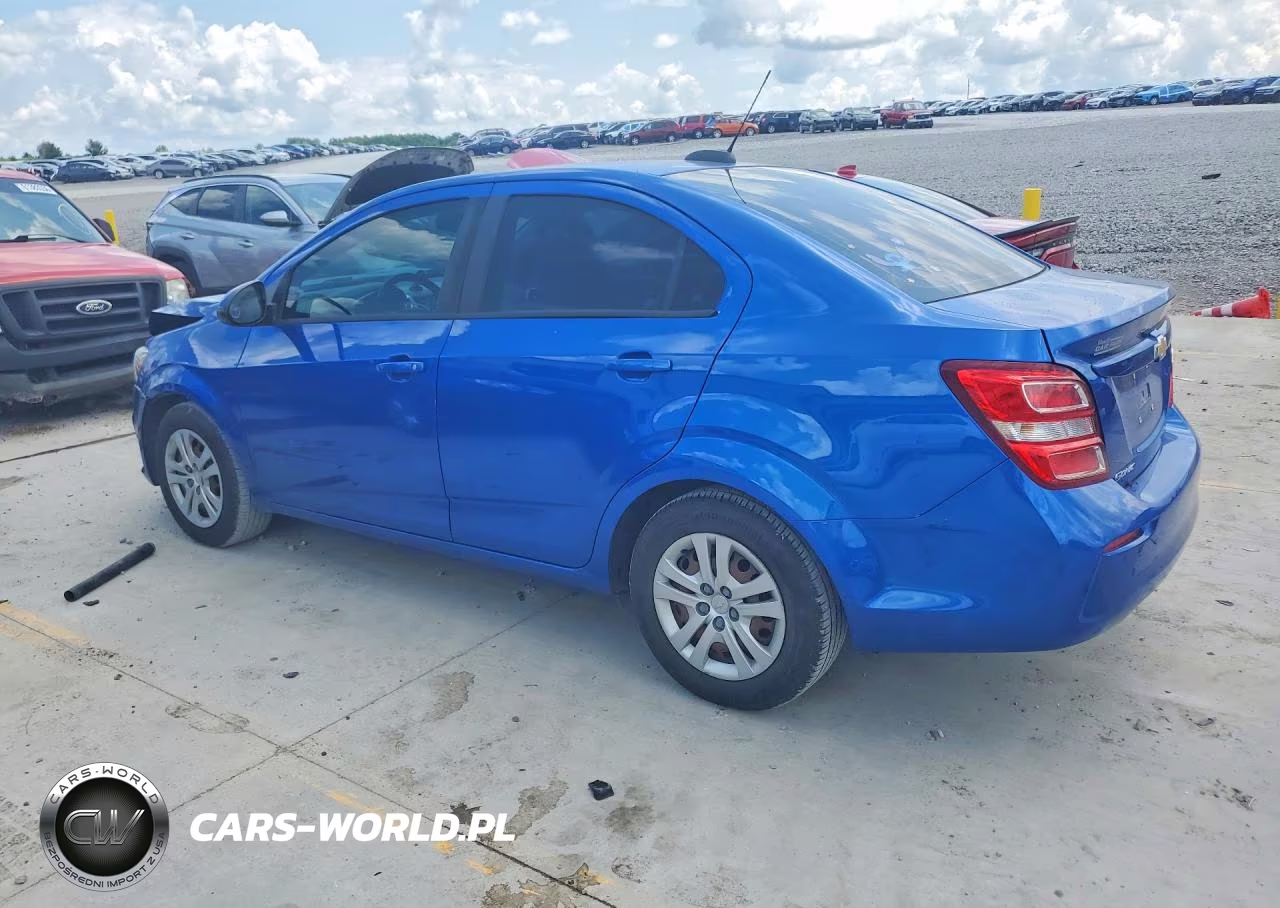 2017 Chevrolet Sonic Ls VIN:1G1JB5SH9H4138535 - 2