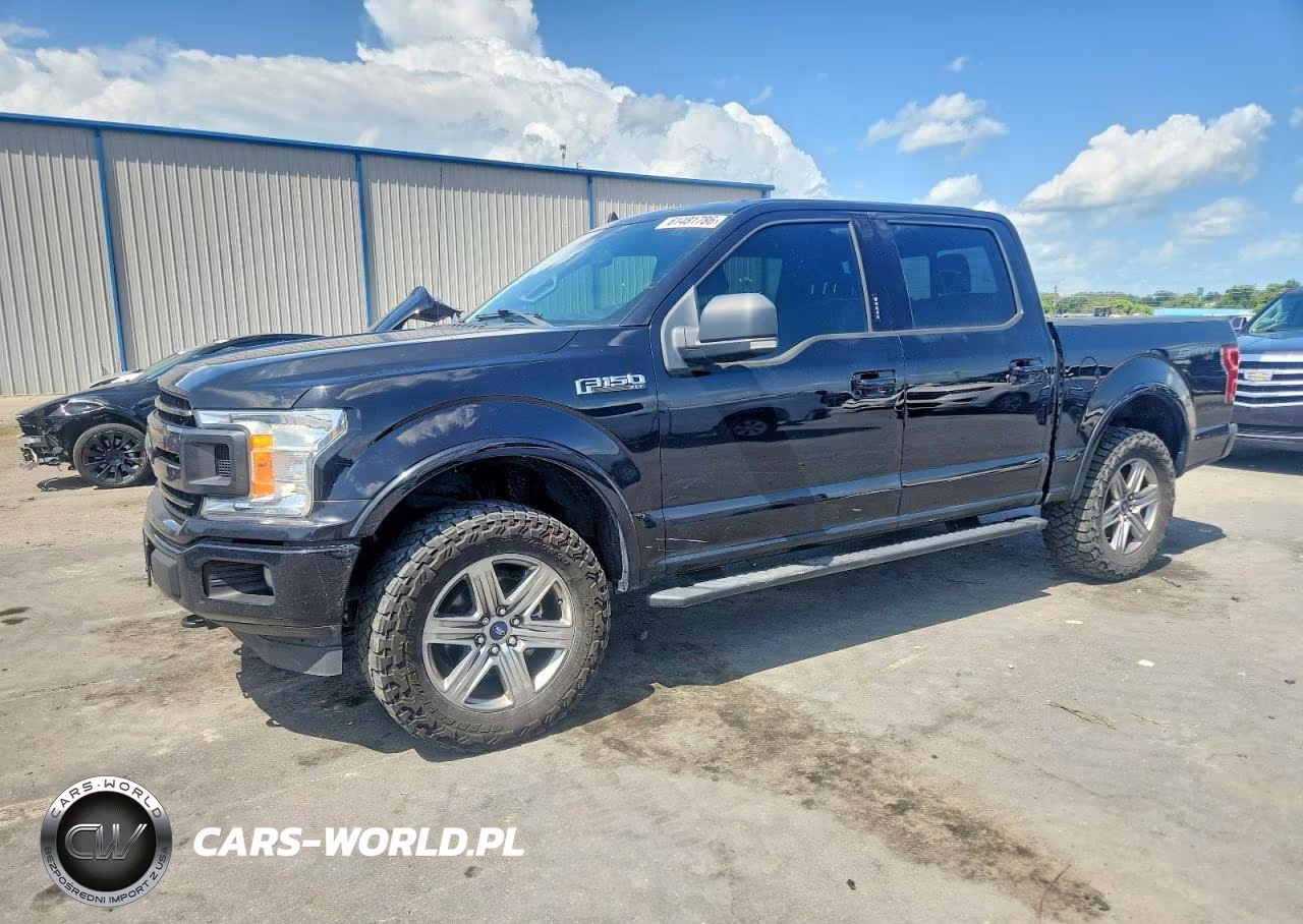 2019 Ford F150 Supercrew VIN:1FTEW1E43KFC41296 - 2