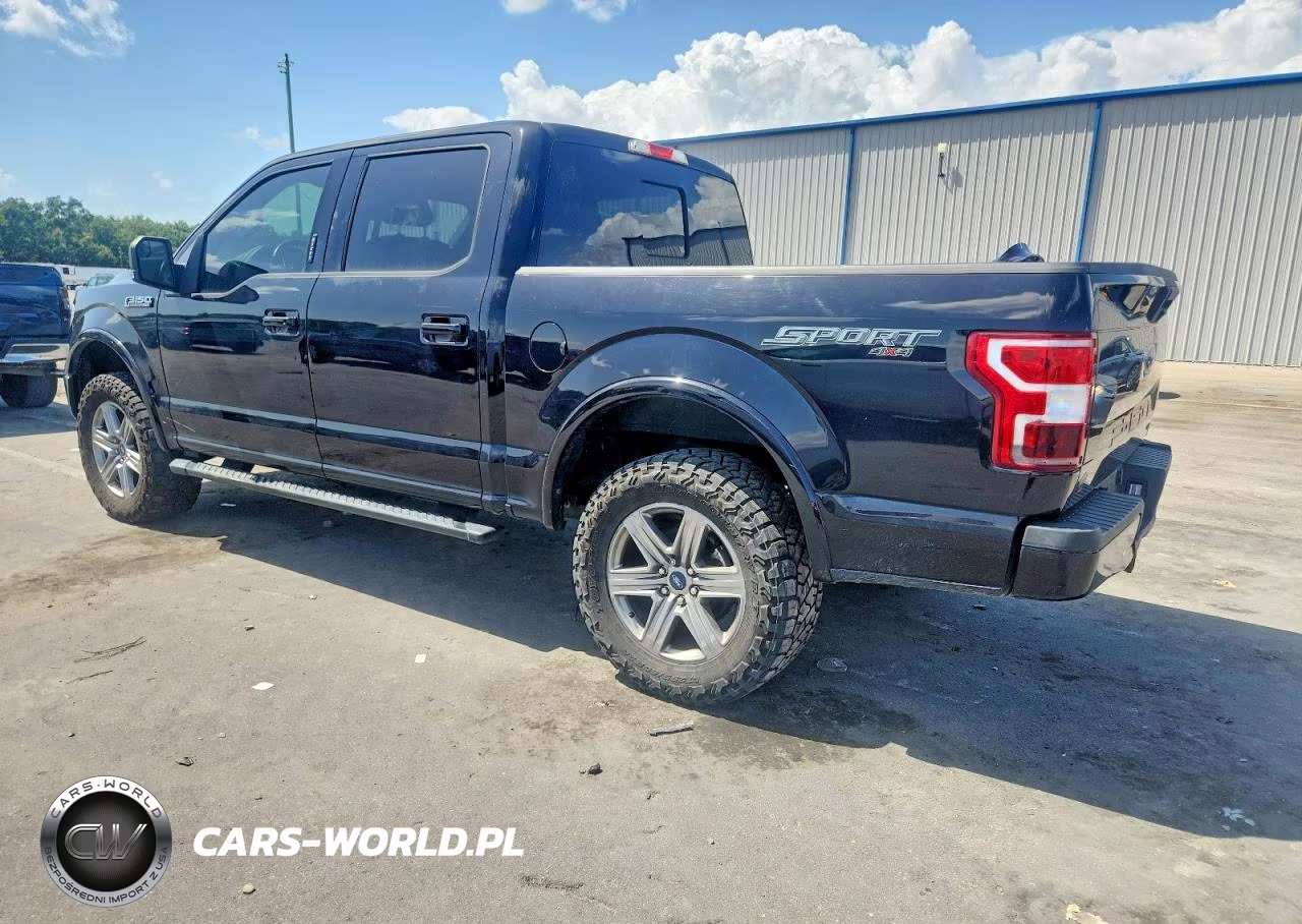 2019 Ford F150 Supercrew VIN:1FTEW1E43KFC41296 - 3