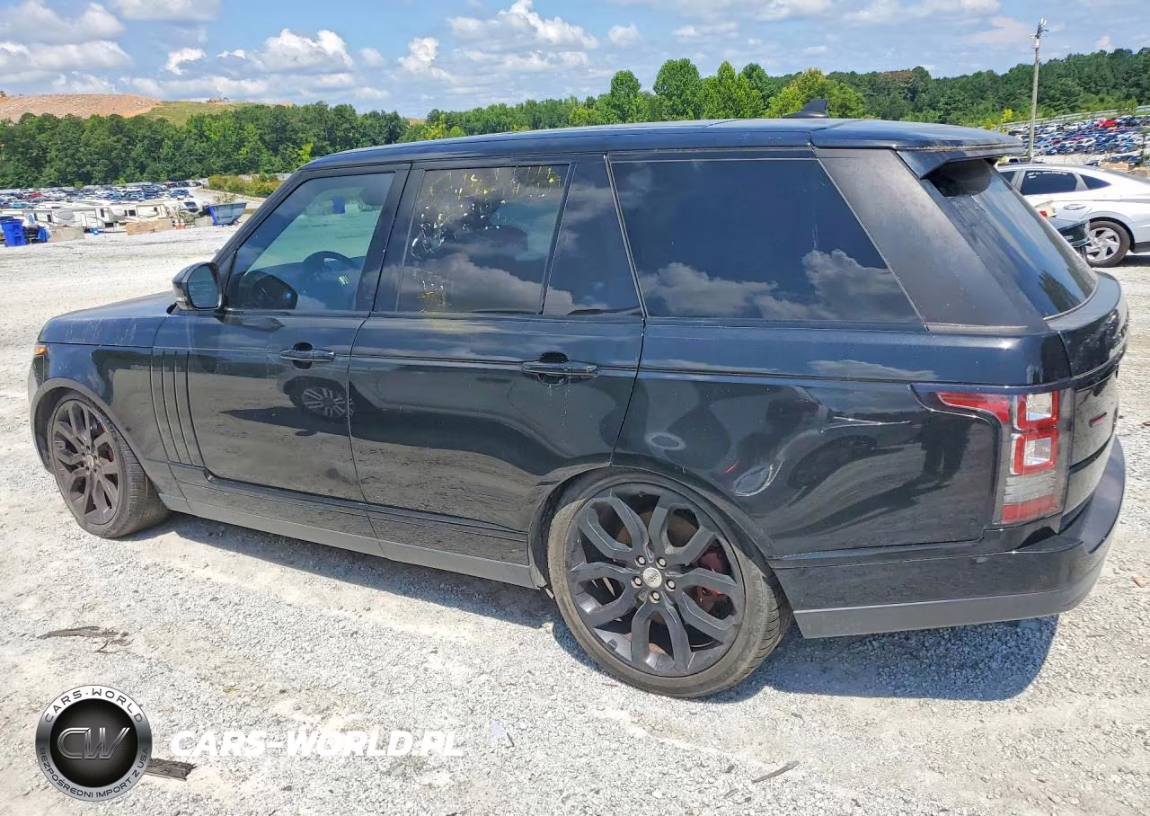 2016 Land Rover Range Rover Hse VIN:SALGS2PF8GA298714 - 2
