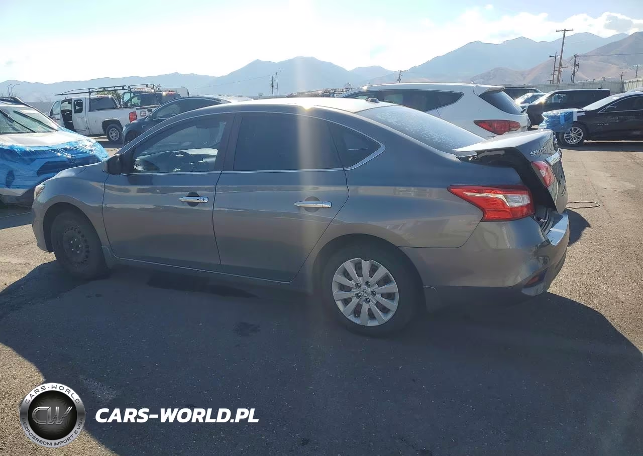 2016 Nissan Sentra Sv VIN:3N1AB7APXGY227072 - 2