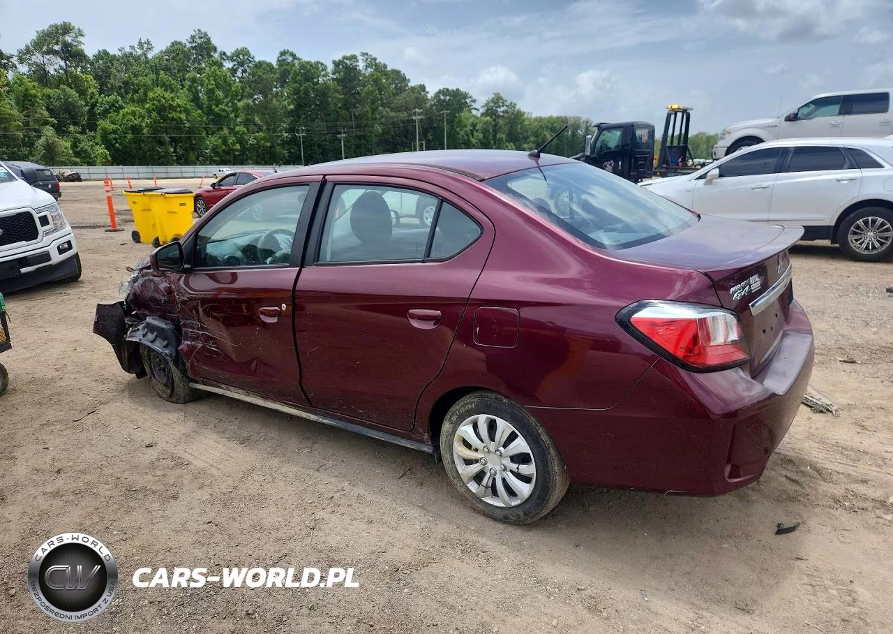 2022 Mitsubishi Mirage G4 Es VIN:ML32FUFJ7NHF04106 - 2