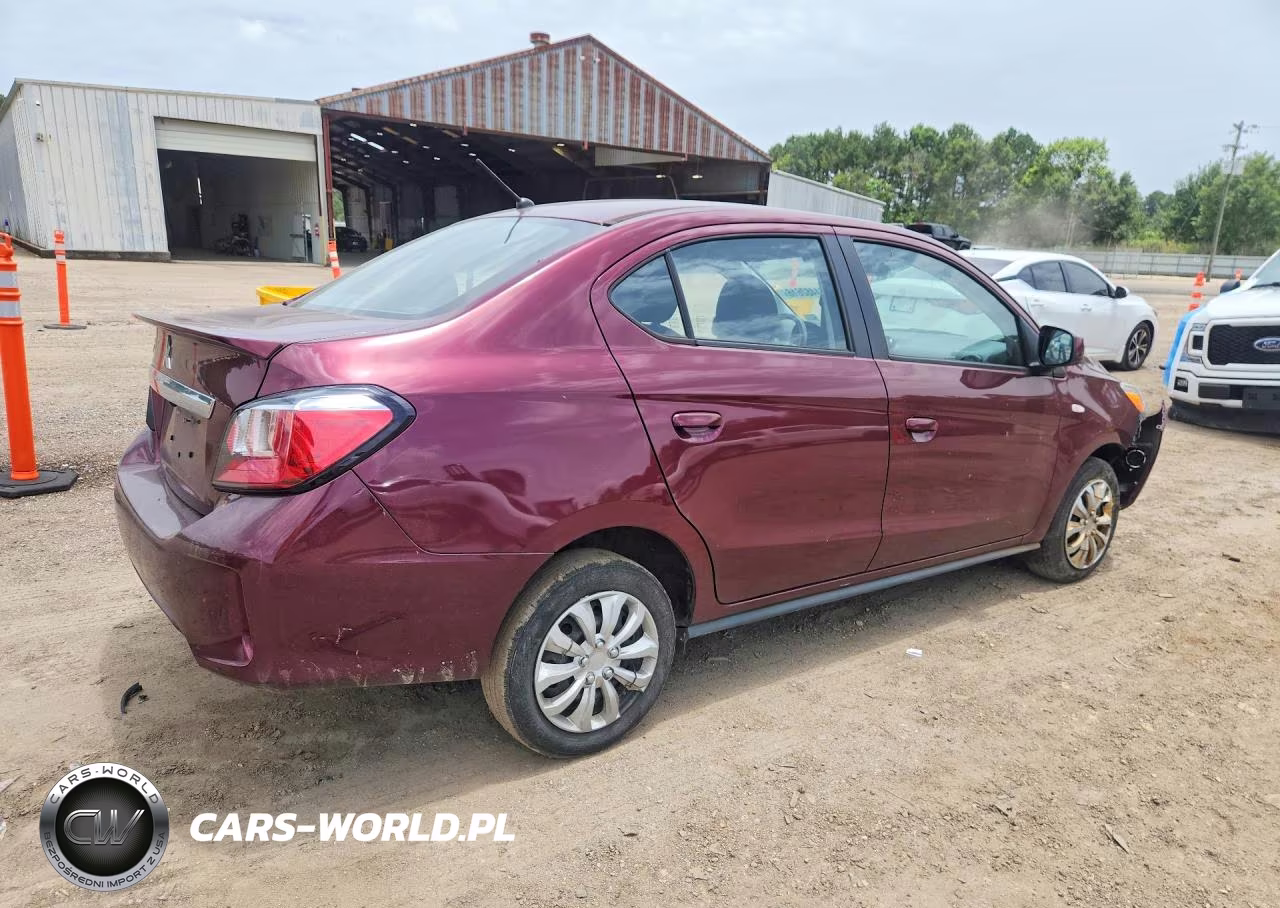 2022 Mitsubishi Mirage G4 Es VIN:ML32FUFJ7NHF04106 - 3