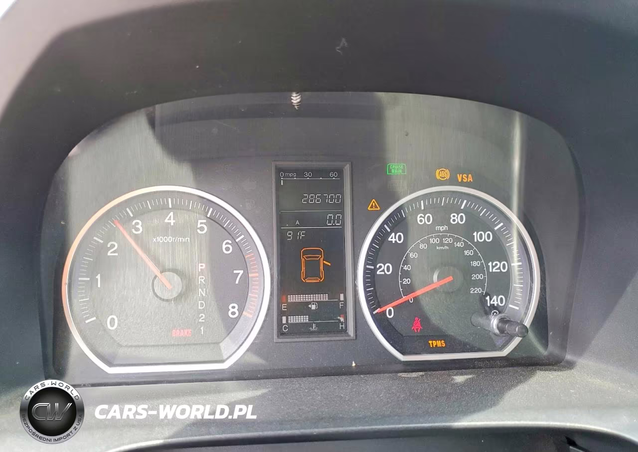2009 Honda Cr-V Exl VIN:5J6RE48799L018827 - 9