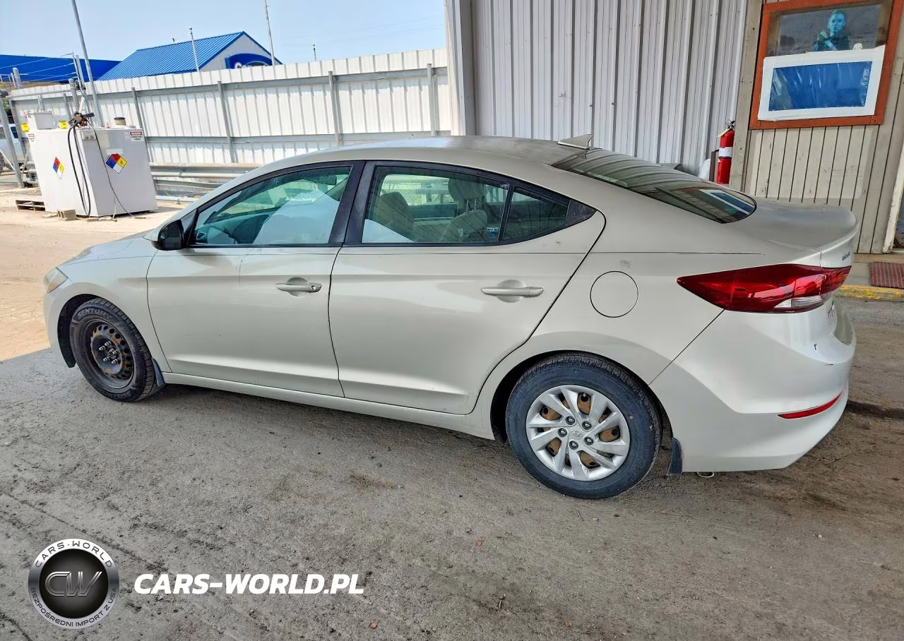 2017 Hyun Elantra Se VIN:KMHD74LF6HU370938 - 2
