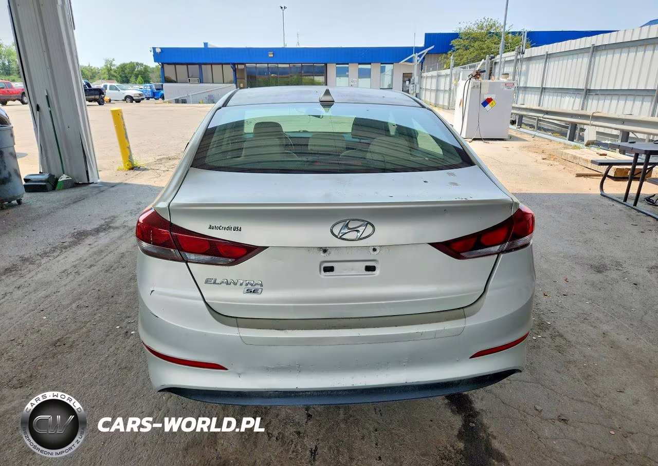 2017 Hyun Elantra Se VIN:KMHD74LF6HU370938 - 6