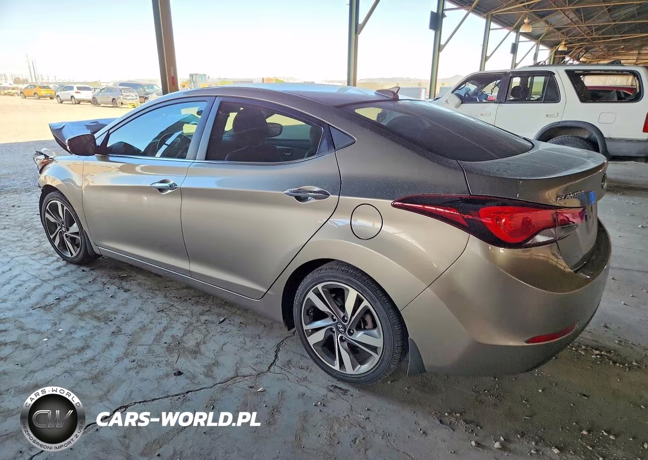 2014 Hyundai Elantra Limited VIN:5NPDH4AE5EH484432 - 2
