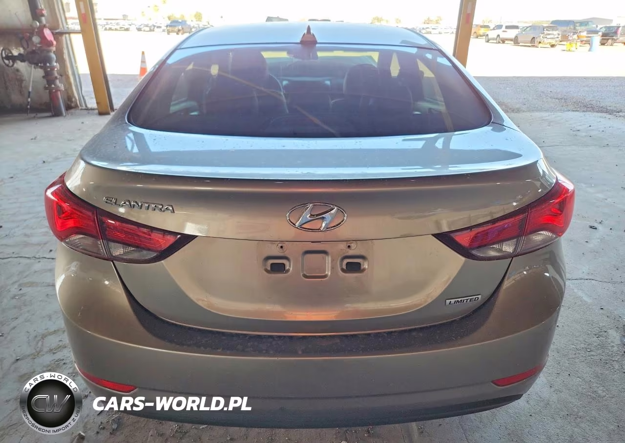 2014 Hyundai Elantra Limited VIN:5NPDH4AE5EH484432 - 6
