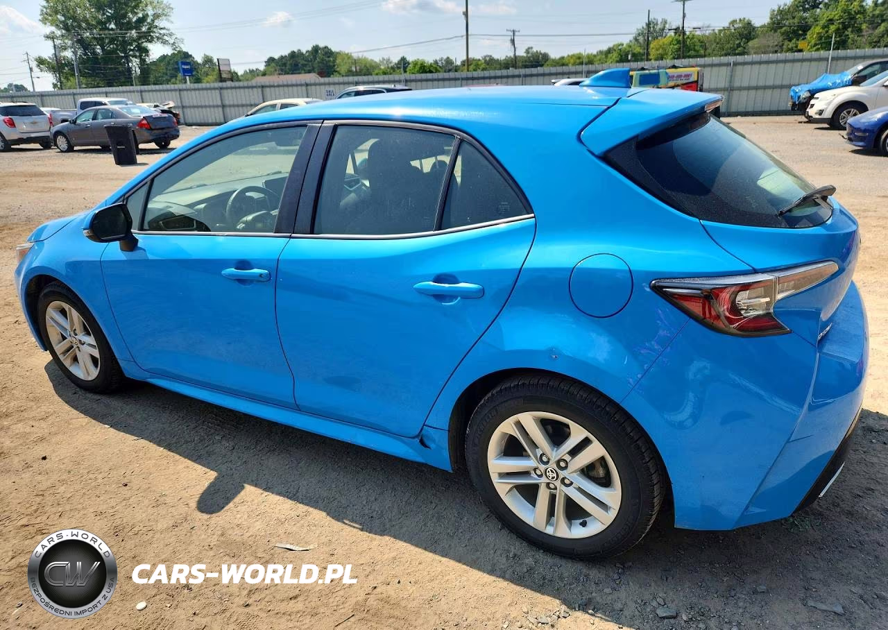 2019 Toyota Corolla Hatchback Se VIN:JTNK4RBE2K3066086 - 2