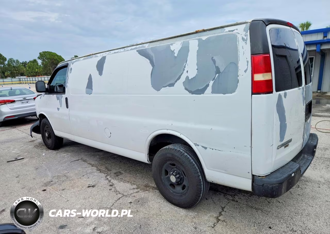 2007 Chevrolet Express 2500 Delivery Van VIN:1GCGG29V671144581 - 2