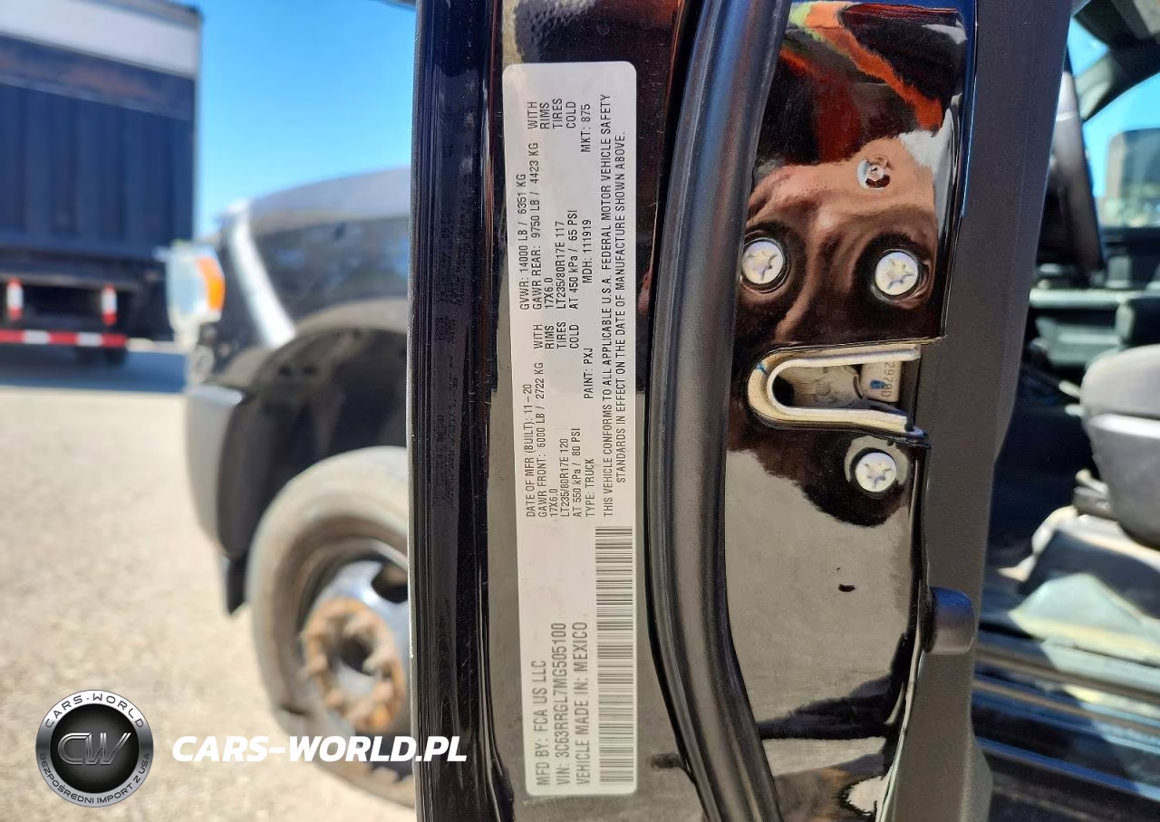 2021 Ram 3500 Tradesman VIN:3C63RRGL7MG505100 - 13