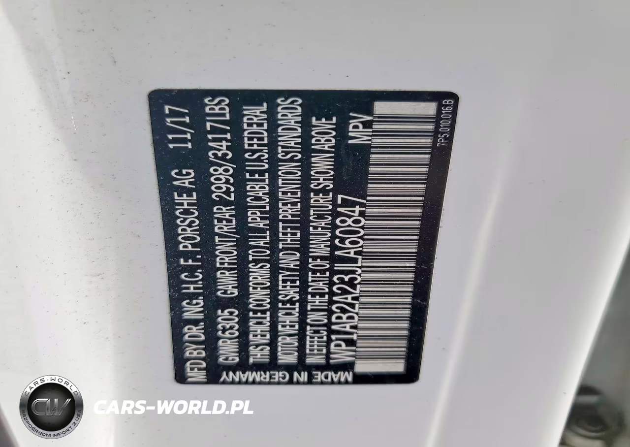 2018 Porsche Cayenne S VIN:WP1AB2A23JLA60847 - 14