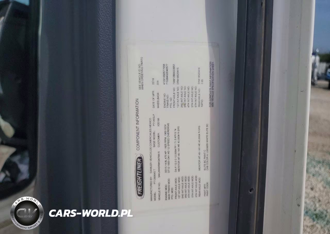 2019 Freightliner Cascadia 126 Semi Truck VIN:3AKJHHDR8KSKF8815 - 13