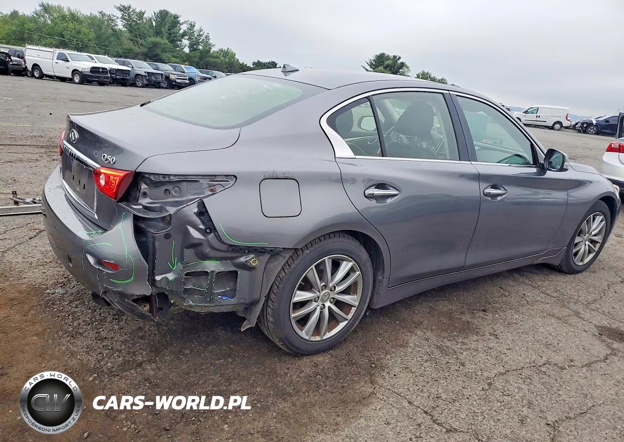 2014 Infiniti Q50 Premium VIN:JN1BV7AR8EM701114 - 3