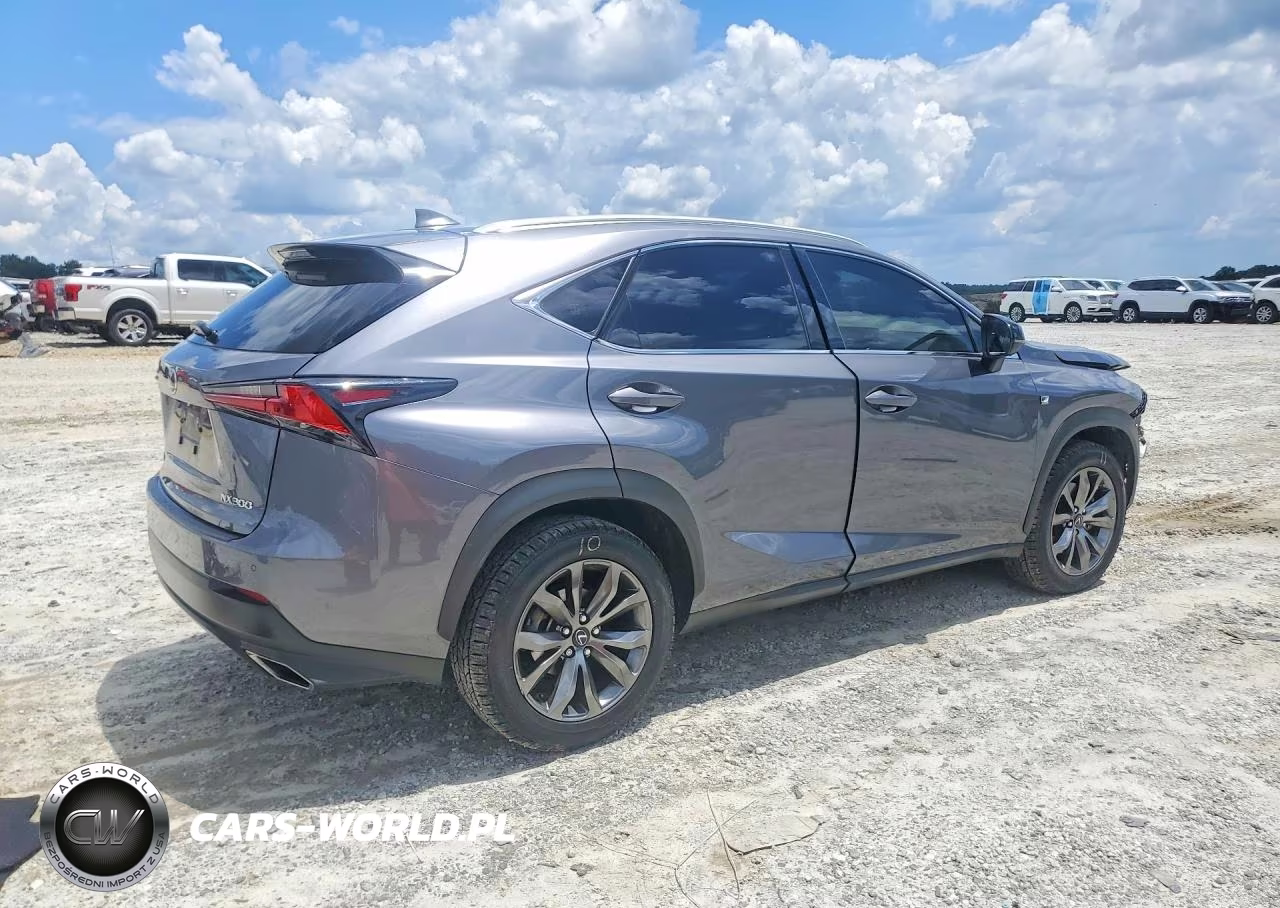 2021 Lexus Nx 300 F Sport VIN:JTJSARBZ5M2179665 - 3