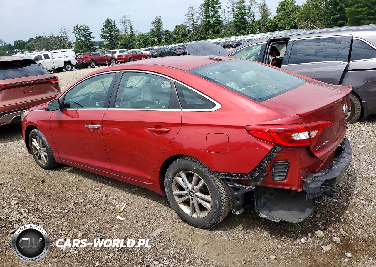 2017 Hyundai Sonata Se VIN:5NPE24AF5HH493358 - 2