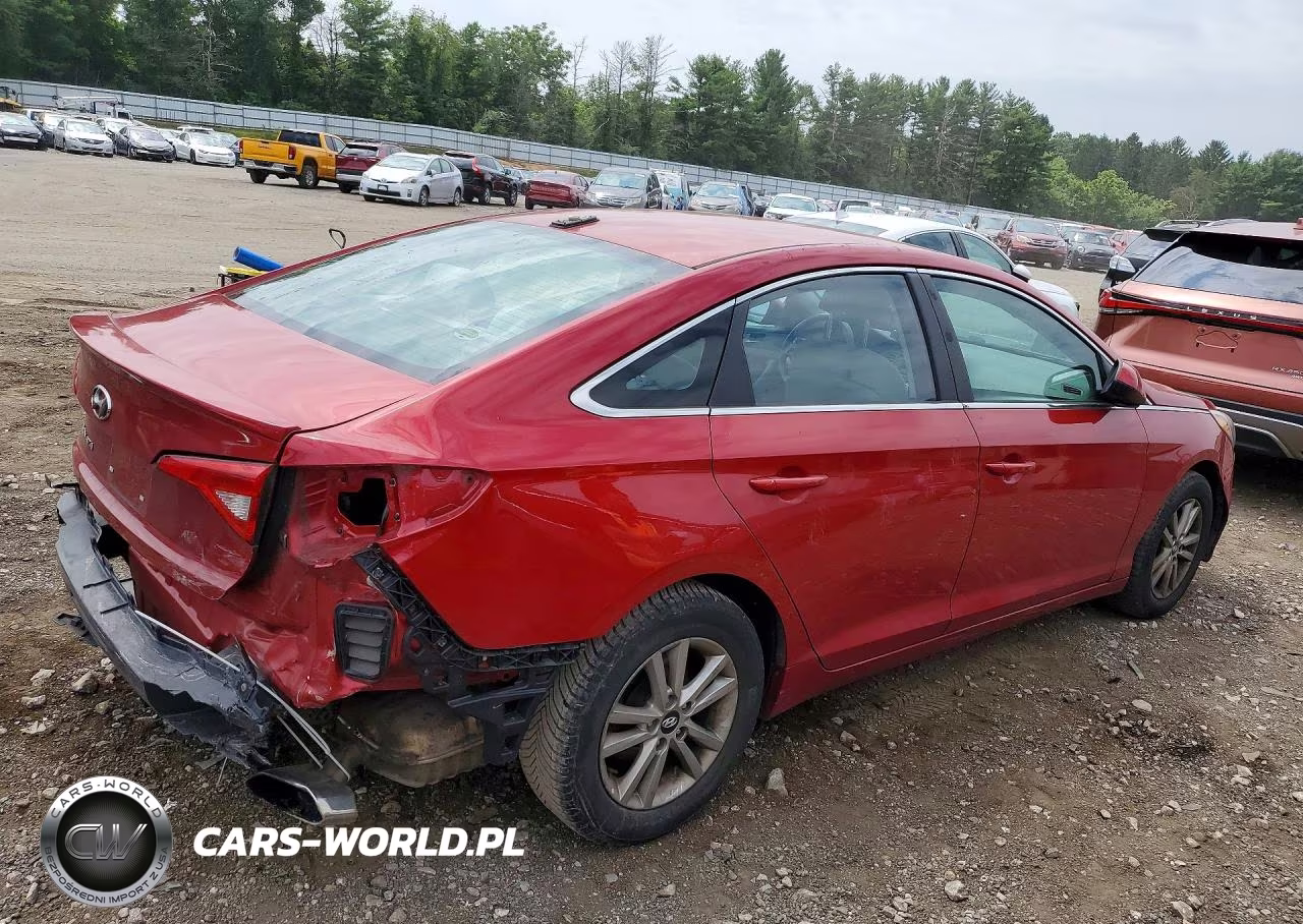 2017 Hyundai Sonata Se VIN:5NPE24AF5HH493358 - 3