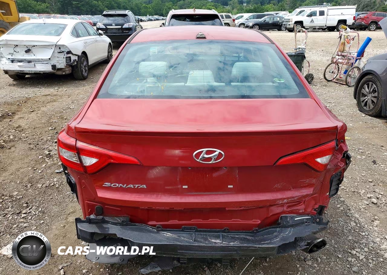 2017 Hyundai Sonata Se VIN:5NPE24AF5HH493358 - 6