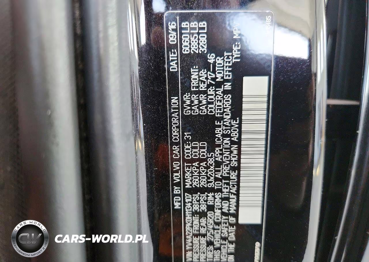 2017 Volvo Xc90 T6 VIN:YV4A22PK0H1134107 - 13