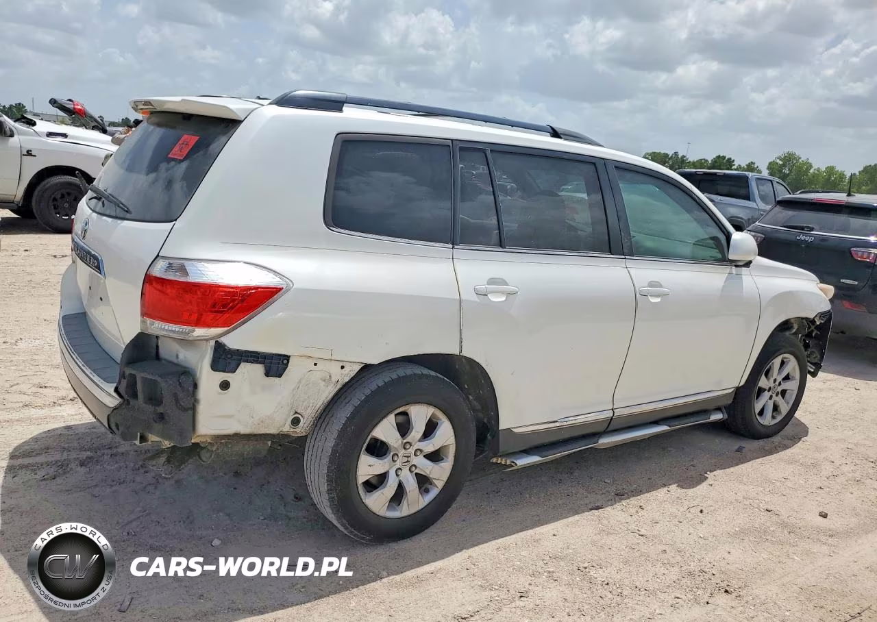 2012 Toyota Highlander Se VIN:5TDZK3EH2CS069310 - 3
