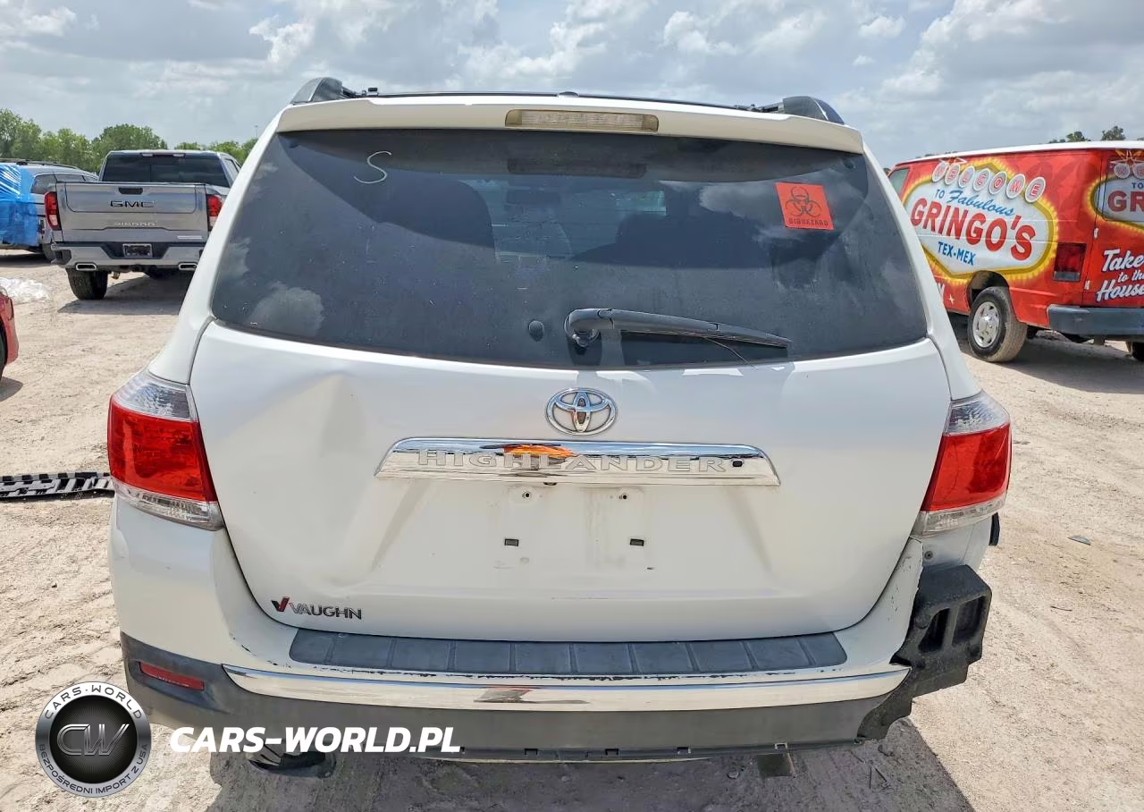 2012 Toyota Highlander Se VIN:5TDZK3EH2CS069310 - 6