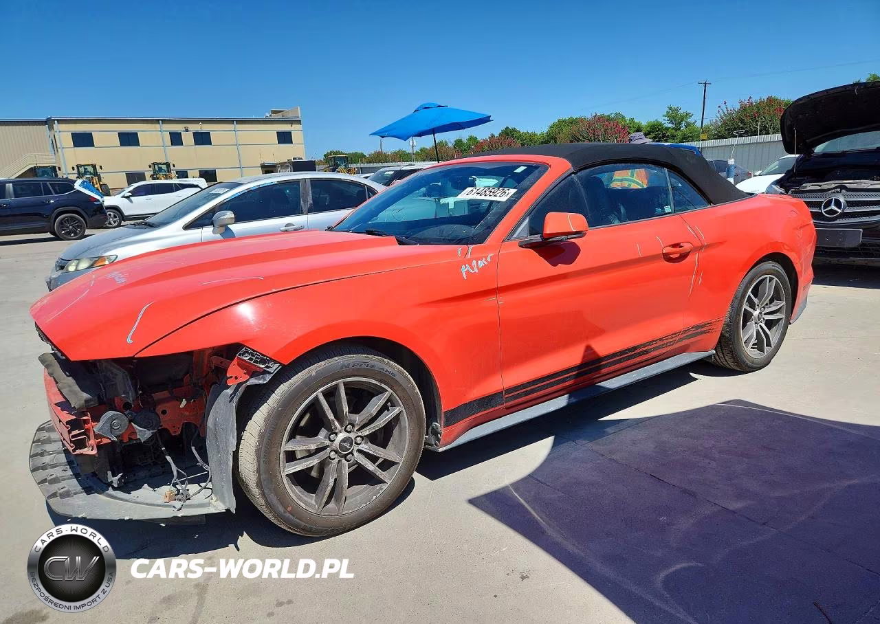 2015 Ford Mustang VIN:1FATP8UH2F5377390 - 1