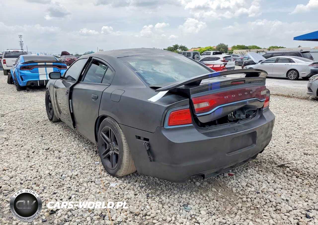 2011 Dodge Charger Police VIN:2B3CL1CT1BH540361 - 2
