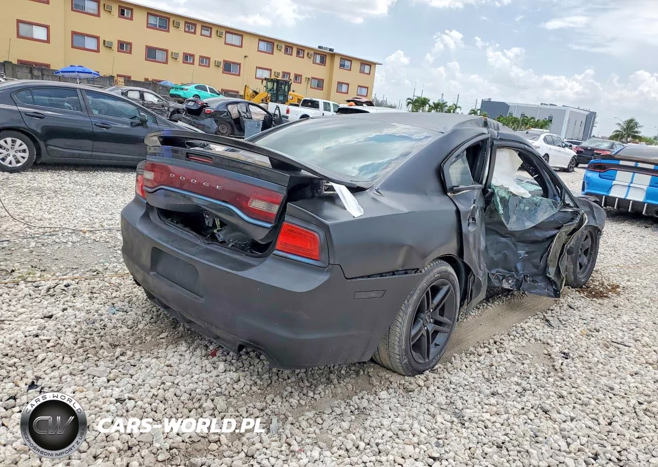 2011 Dodge Charger Police VIN:2B3CL1CT1BH540361 - 3
