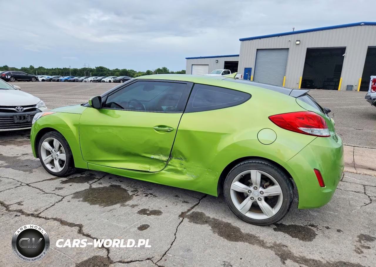 2012 Hyundai Veloster VIN:KMHTC6AD6CU027088 - 2