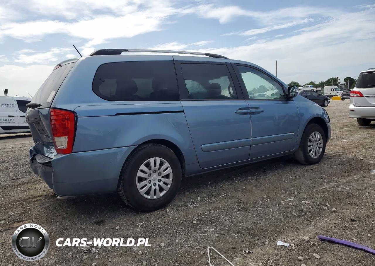 2012 Kia Sedona Lx VIN:KNDMG4C72C6476202 - 3