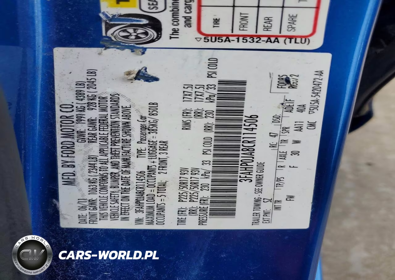 2012 Ford Fusion Sel VIN:3FAHP0JA8CR114506 - 13
